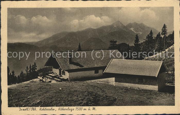 Inzell Traunstein Bayern Kohler Alm am Staufen Alpenpanorama