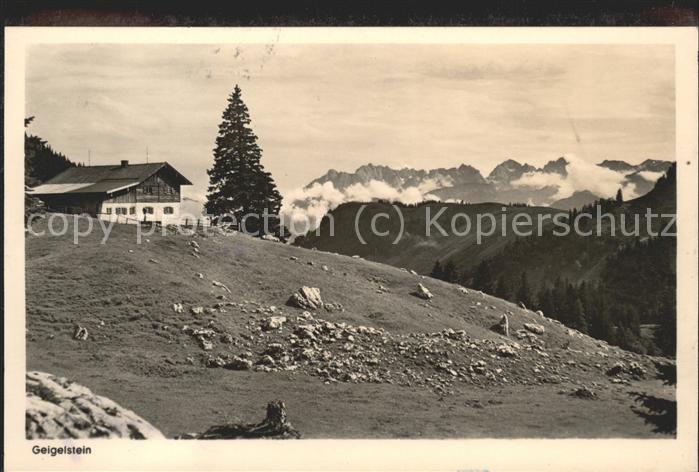 Aschau Chiemgau Prienerhütte am Geigelstein Blick gegen