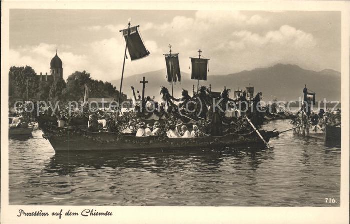 Fraueninsel Chiemsee Prozession Kloster Frauenwörth