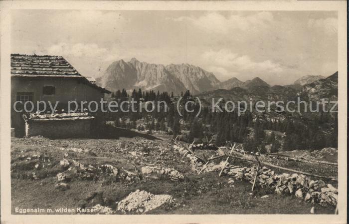Koessen Tirol Eggenalm Wilder Kaiser