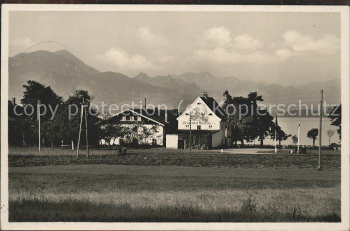 Arlaching Seegasthof Panorama Chiemgauer Alpen