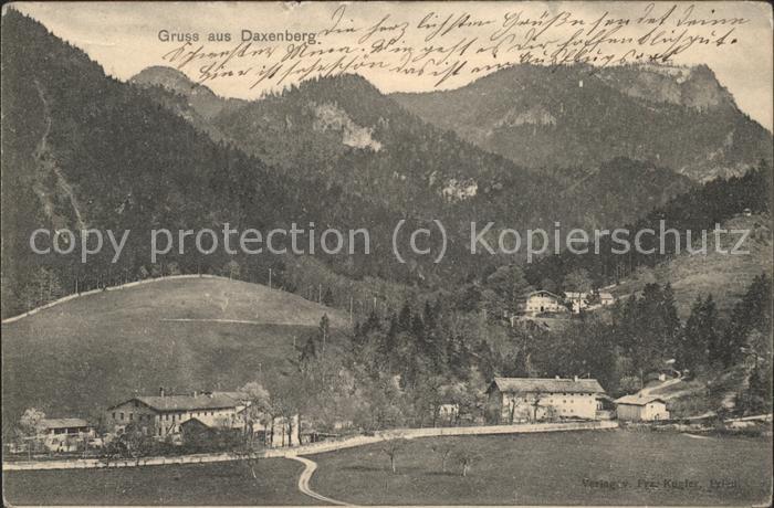 Daxenberg Gesamtansicht Bayerische Alpen