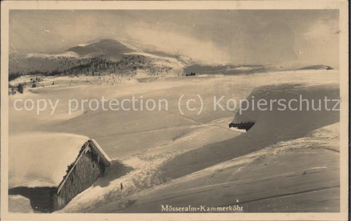 Reit Winkl Mösseralm Kammerköhr im Winter Unterkun
