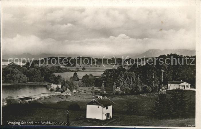 Waging See Seebad mit Waldrestauration