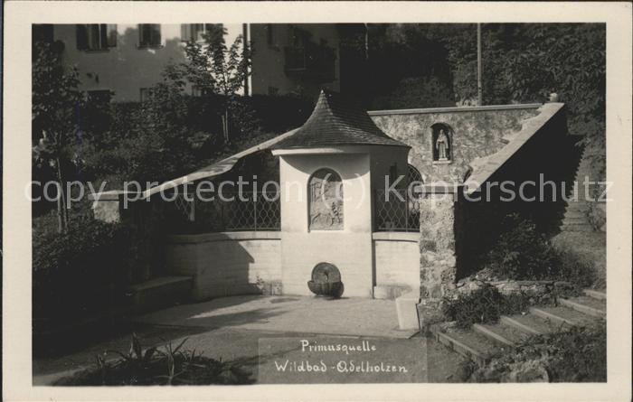 Bad Adelholzen Oberbayern Primusquelle