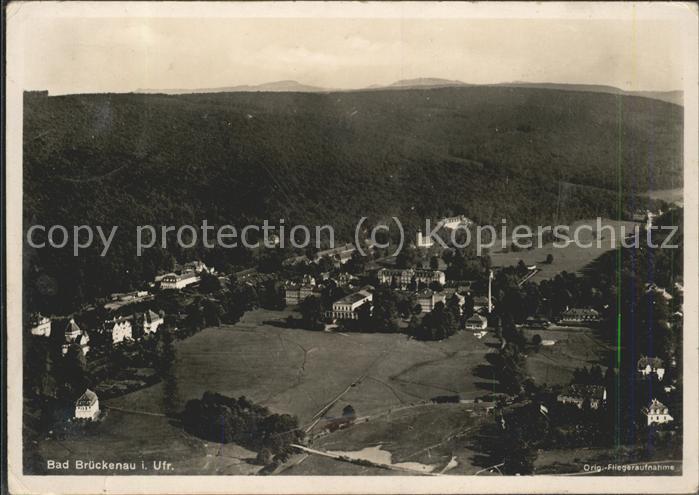 Bad Brueckenau Fliegeraufnahme