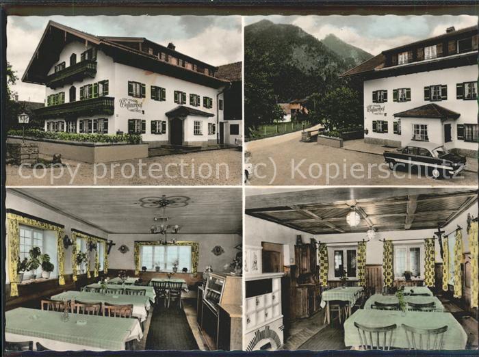 Marquartstein Pension Cafe Restaurant Wessnerhof