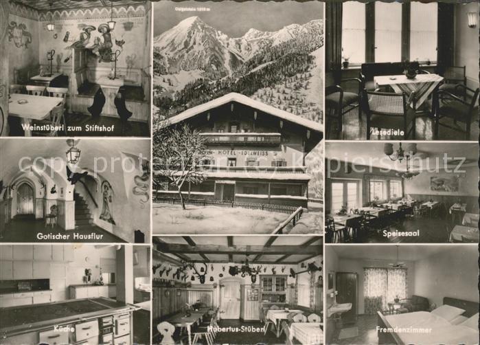 Schleching Alpenhotel Pension Edelweiss Weinstüber