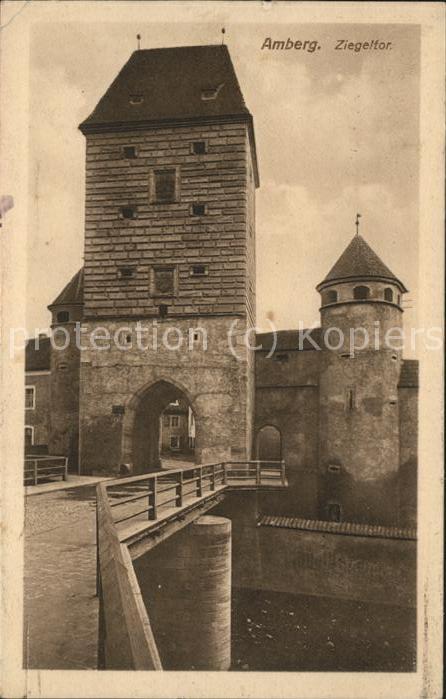 Amberg Oberpfalz Ziegeltor