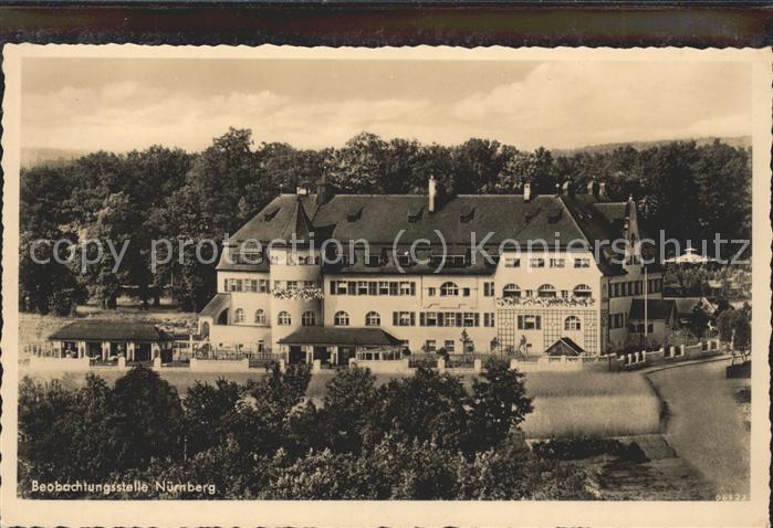 NueRNBERG  CITY Beobachtungsstelle der Landesvers.Anstalt