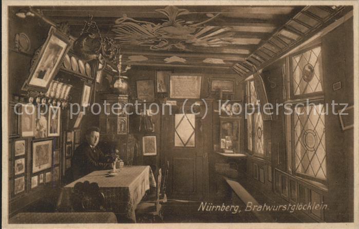 NueRNBERG  CITY Innenansicht vom Bratwurstgloecklein