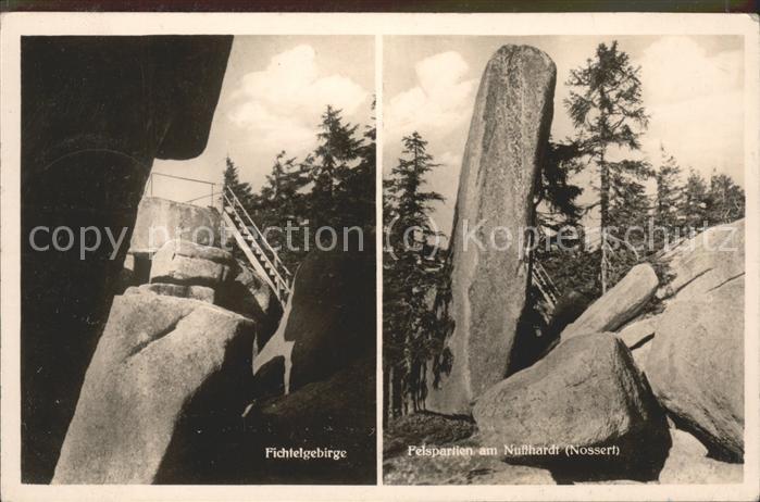 Fichtelberg Bayreuth Felsenpartien am Nußhardt