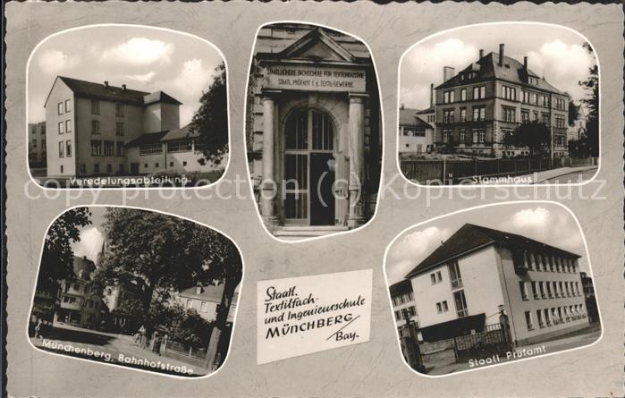 Muenchberg Oberfranken Staatl.Prüfamt u.Stammhaus