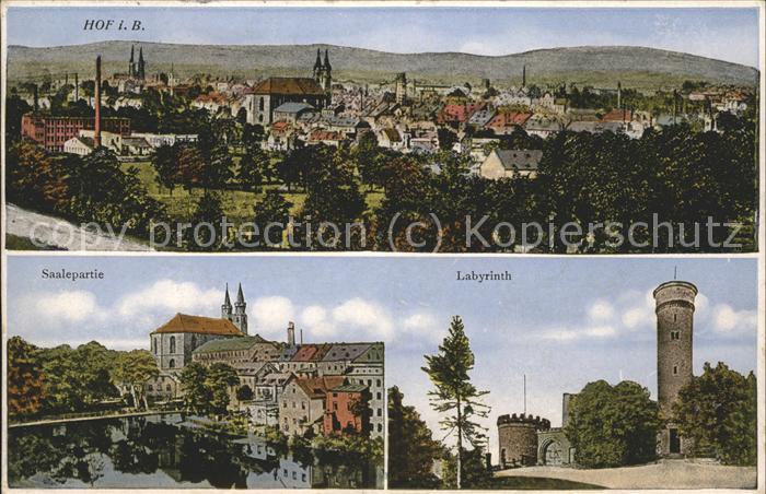 Hof Saale mit Labyrinth