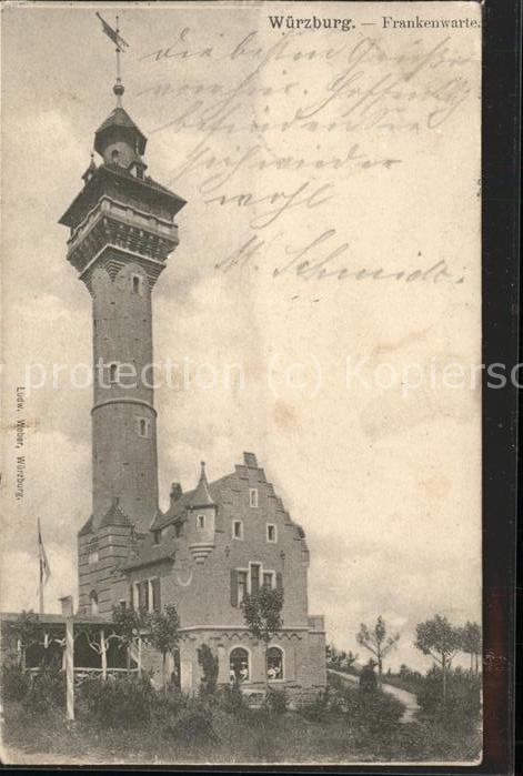 WueRZBURG Bayern Frankenwarte
