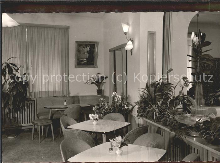 Hersbruck Bayern Innenansicht von der Konditorei-Cafe Bauer