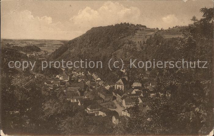 Bad Berneck Blick von der Mühlleite