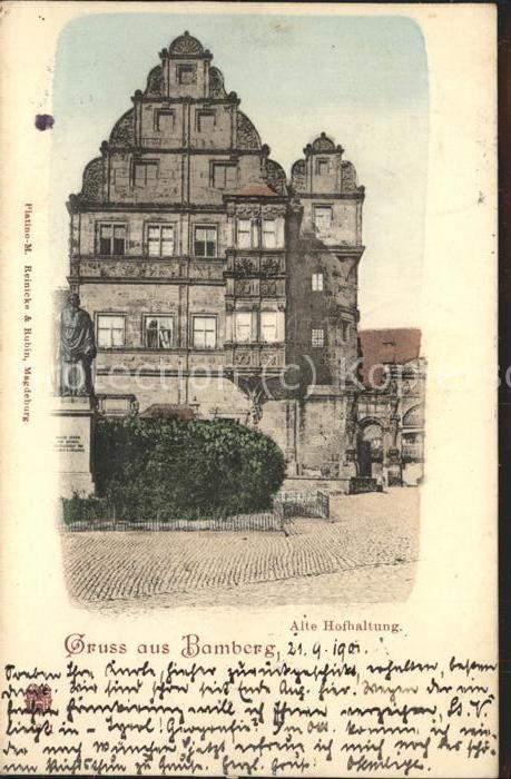 Bamberg Alte Hofhaltung