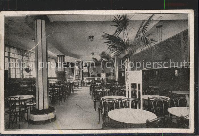 WueRZBURG Bayern Wintergarten im Central-Cafe