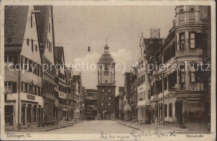 Dillingen Donau Königstrasse