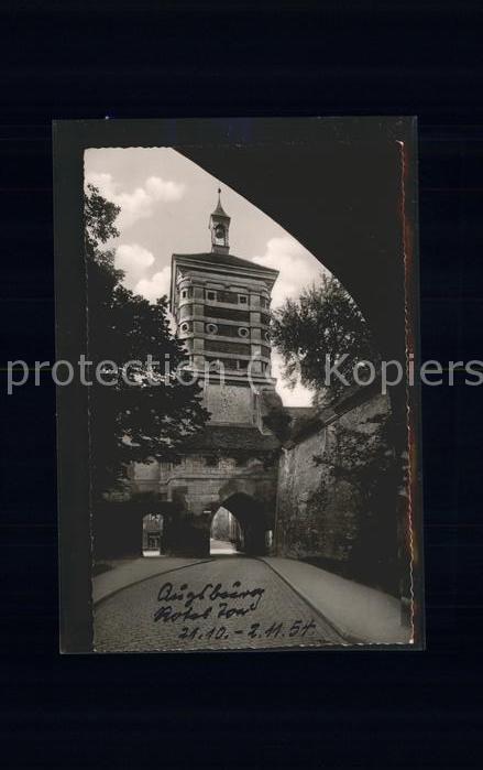 AUGSBURG  CITY Rotes Tor