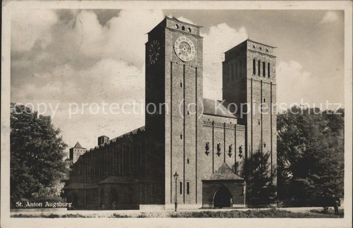 AUGSBURG  CITY St.Anton-Kirche