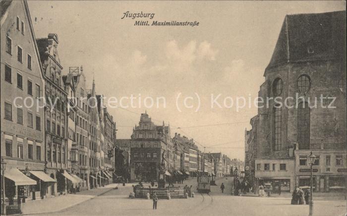 AUGSBURG  CITY Mittl.Maximilianstrasse