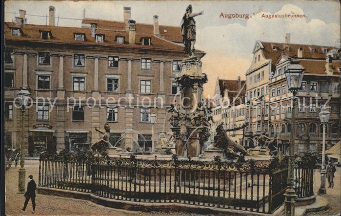 AUGSBURG  CITY Augustusbrunnen