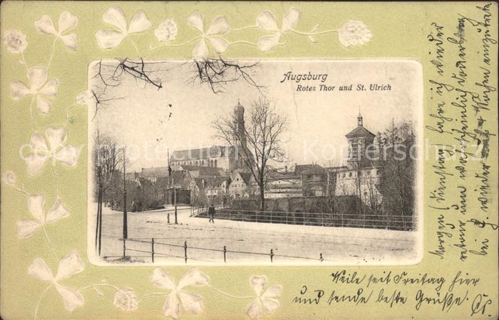 AUGSBURG  CITY Rotes Tor u.St.Ulrich-Kirche