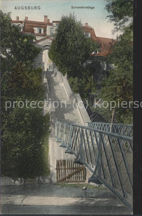 AUGSBURG  CITY Schwedenstiege