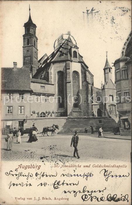 AUGSBURG  CITY St.Annakirche u.Goldschmiedkapelle