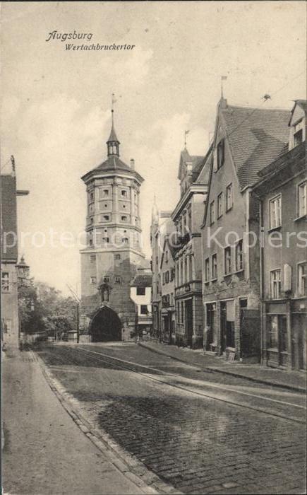 AUGSBURG  CITY Wertachbruckertor