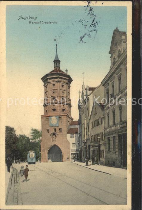 AUGSBURG  CITY Wertachbruckertor