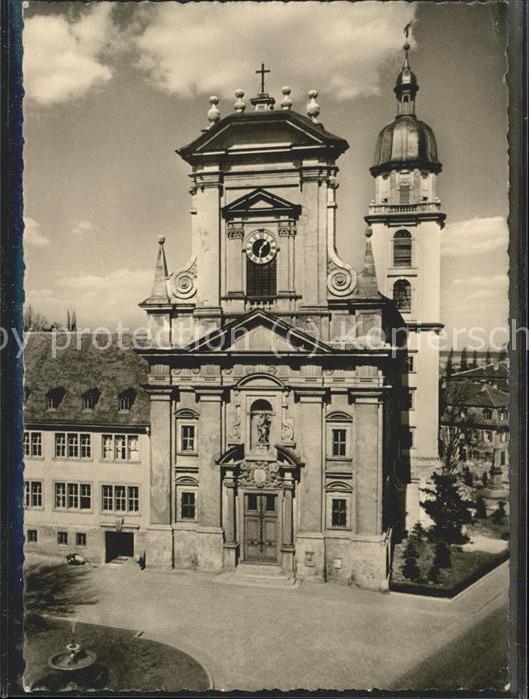 Kitzingen Main Hauptportal der Ev.Kirche
