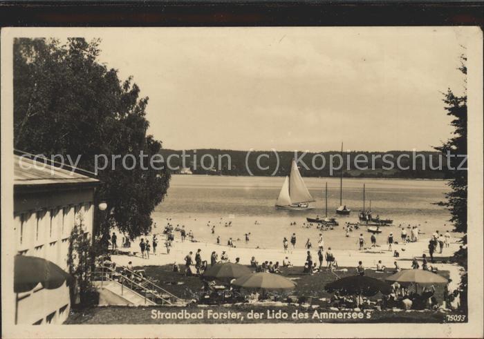 Forster Lido Ammesee Strandbad