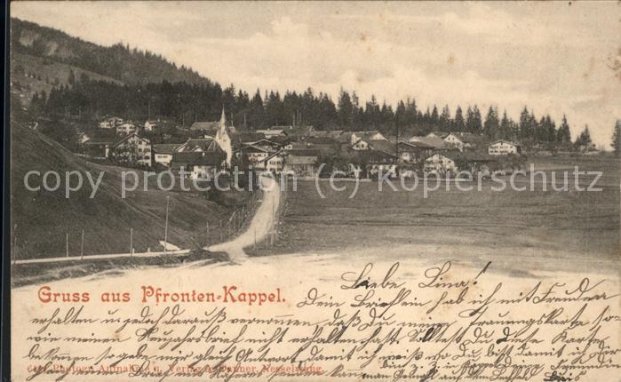 Pfronten Ostallgaeu Bayern Kappel