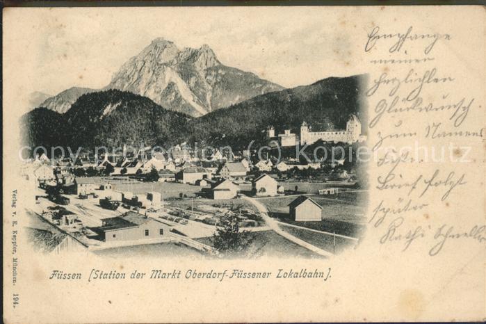 Fuessen Lokalbahnstation