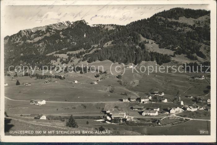 Gunzesried Panorama mit Steineberg