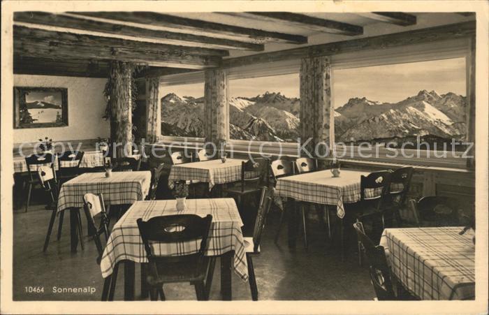 Sonthofen Oberallgaeu Sonnenalp Restauran