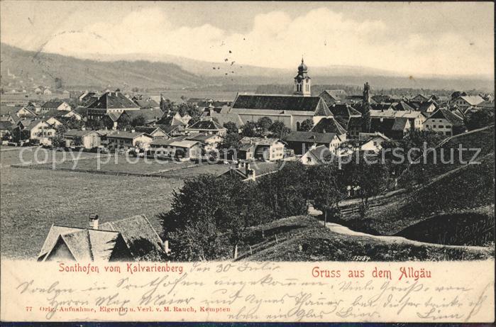 Sonthofen Oberallgaeu Kalvarienberg