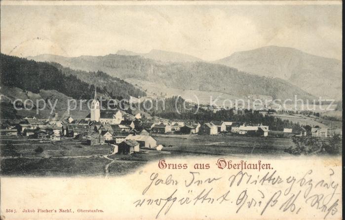 Oberstaufen Oberallgaeu Bayern