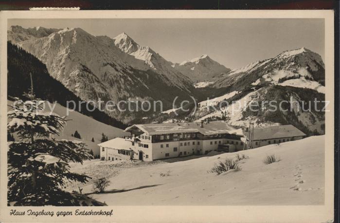 Oberjoch Haus Ingeburg Entschenkopf