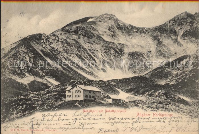 Nebelhorn Nebelhornhaus