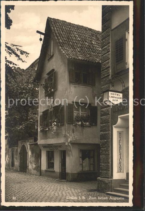 Lindau Bodensee Zum Lieben Augustin