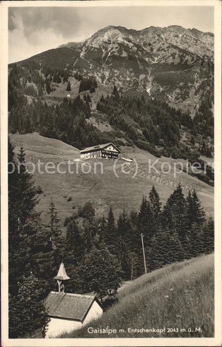 Reichenbach Oberstdorf Oberstdorf Gasthaus Gaisalpe