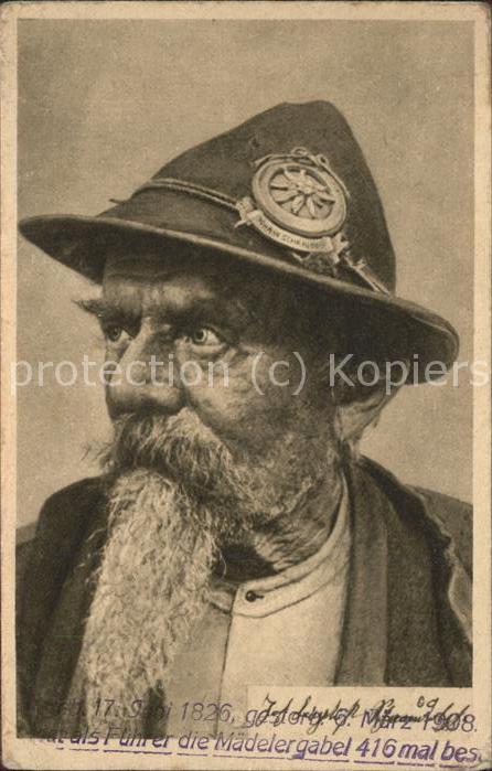 Einoedsbach Porträt Bauer