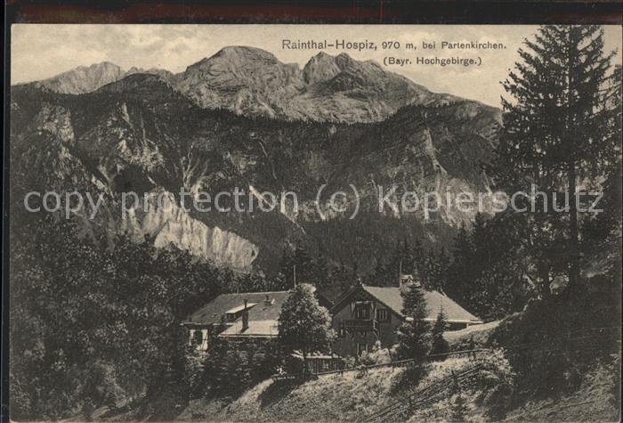 GARMISCH-PARTENKIRCHEN Bayern Rainthal-Hospiz