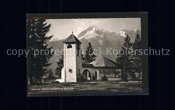 GARMISCH-PARTENKIRCHEN Bayern Kapelle