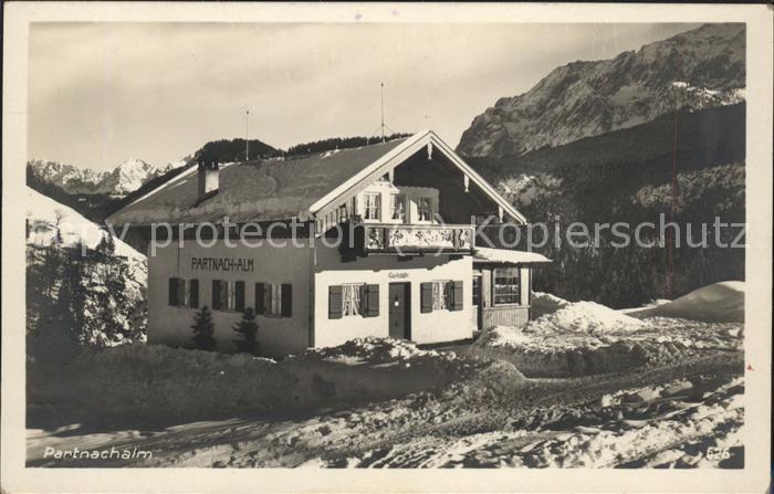 GARMISCH-PARTENKIRCHEN Bayern Partnach-Alm