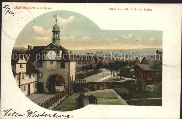 Bad Soden Taunus Villa Westerburg Altes Tor Saline